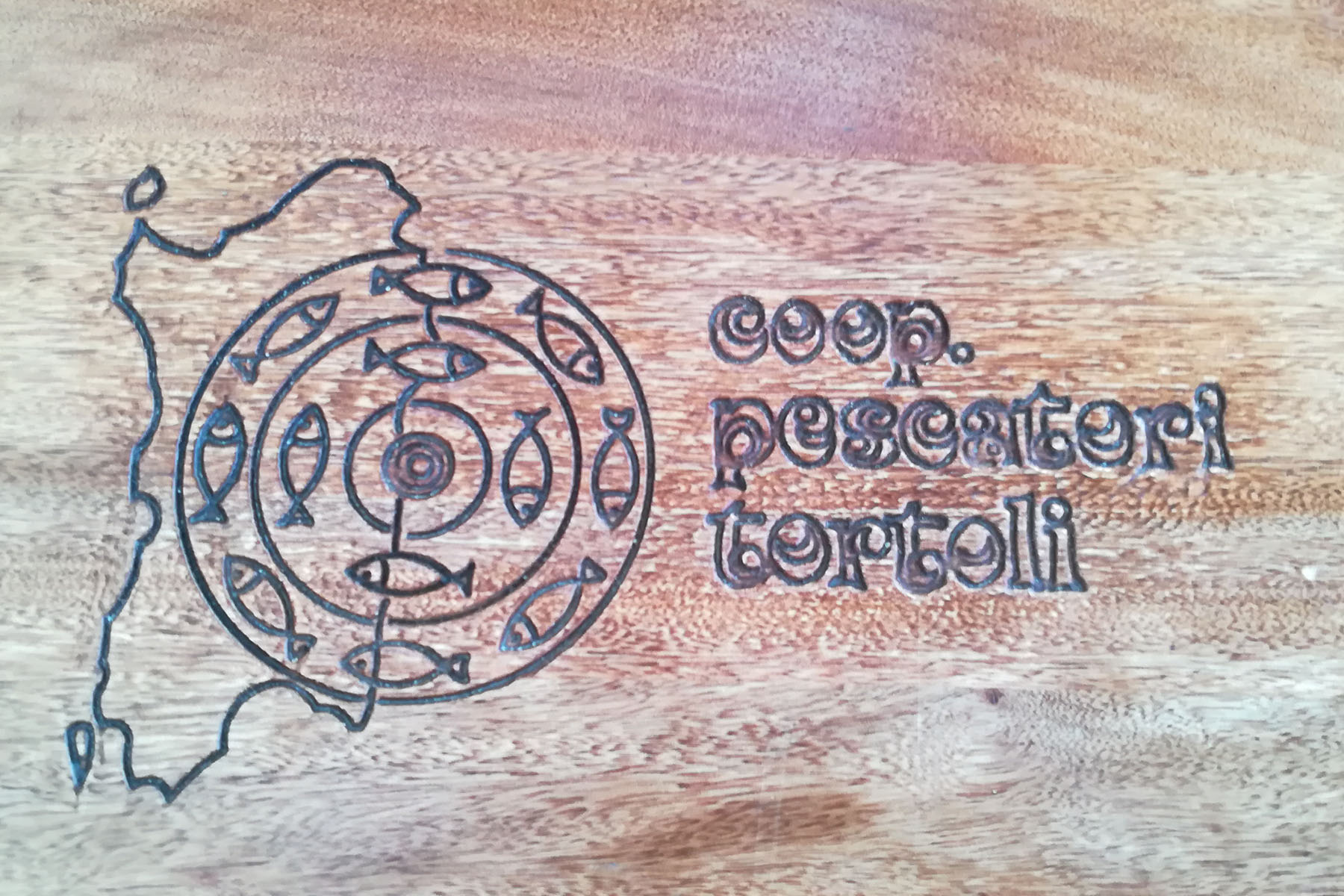 LOGO LEGNO Cooperativa Pescatori Tortolì
