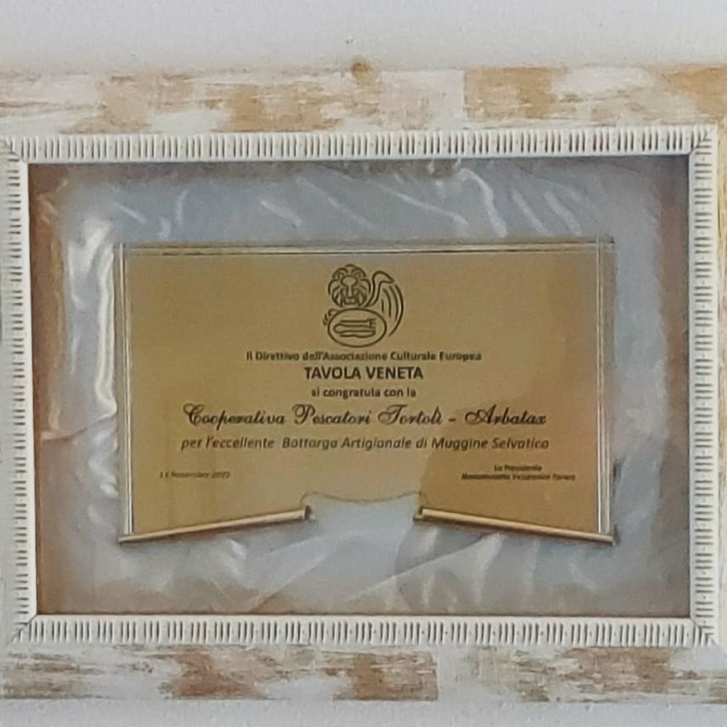 Targa oro d'eccellenza 2022 - Associazione Enogastronomica la Tavola Veneta