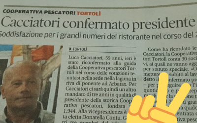 Luca Cacciatori riconfermato Presidente della Cooperativa pescatori Tortolì