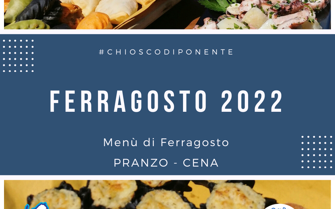 Menù di Ferragosto 2022