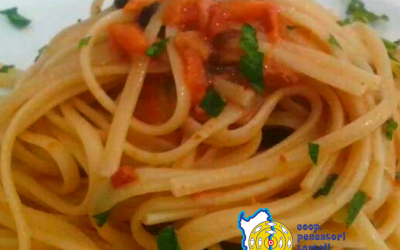 Linguine ricci e bottarga della Sally