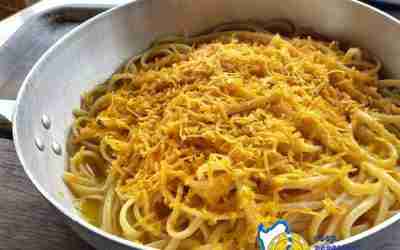 Spaghetti con bottarga di muggine alla Giuly