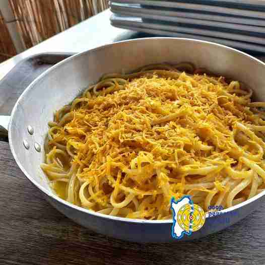 Spaghetti con bottarga di muggine alla Giuly
