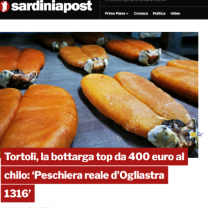 Bottarga di muggine Premium su SardiniaPost