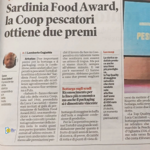 CPT premio 1 Cooperativa Pescatori Tortolì