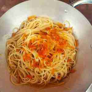 Spaghetti del Conte di Quirra con Muggine selvatico premium