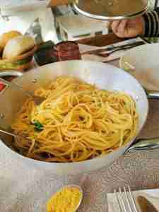 Tagliolini alla bottarga di muggine - Ricetta gourmet sarda