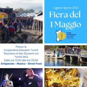 fiera del primo maggio lagune aperte 2023 cooperativa pescatori tortolì