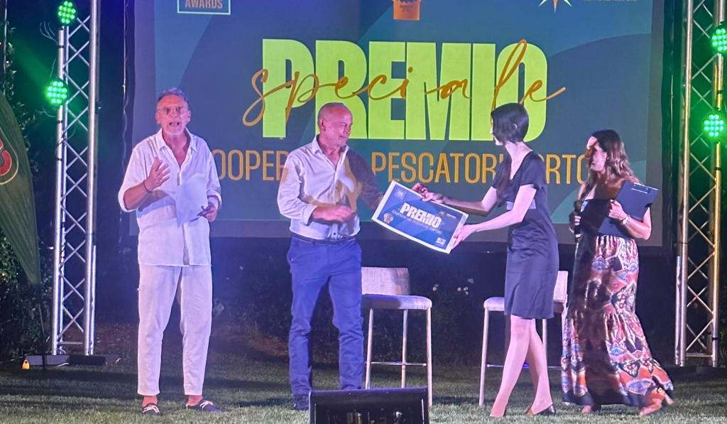 Premio Sardinia Food Awards vinto dalla Cooperativa Pescatori Tortolì per la bottarga. Cooperativa Pescatori Tortolì 2025