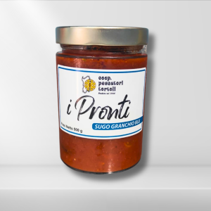 Home 31 Sugo al Granchio Blu artigianale da 500 g dei Pescatori di Tortolì, preparato con granchio blu e pomodoro sardo